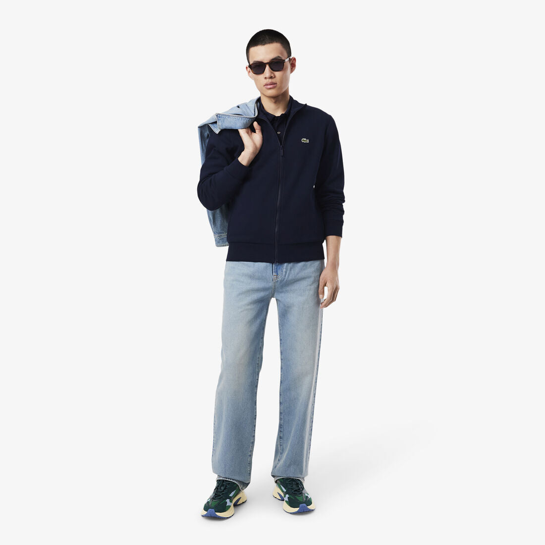 Men's Lacoste Organic Cotton Hooded Jogger Sweatshirt